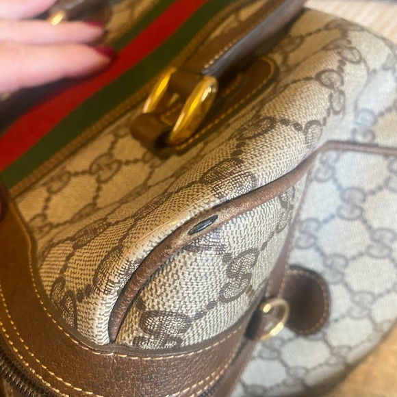 Authentic Vintage Gucci Boston Bag - Picture 11 of 12